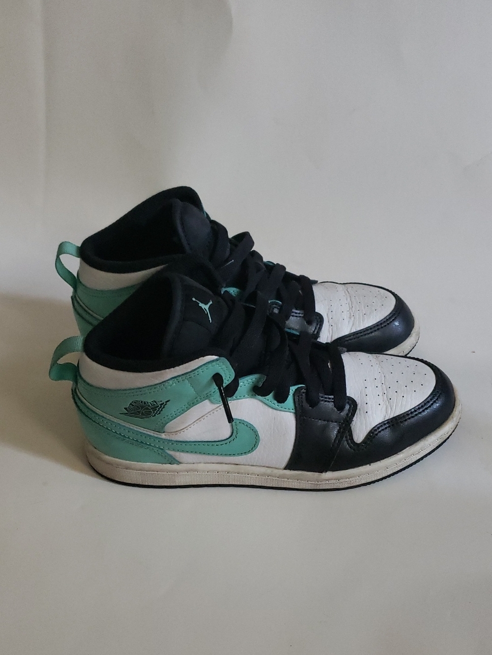 Air Jordan 1 Mid Tropical Twist Teal Black White 3Y